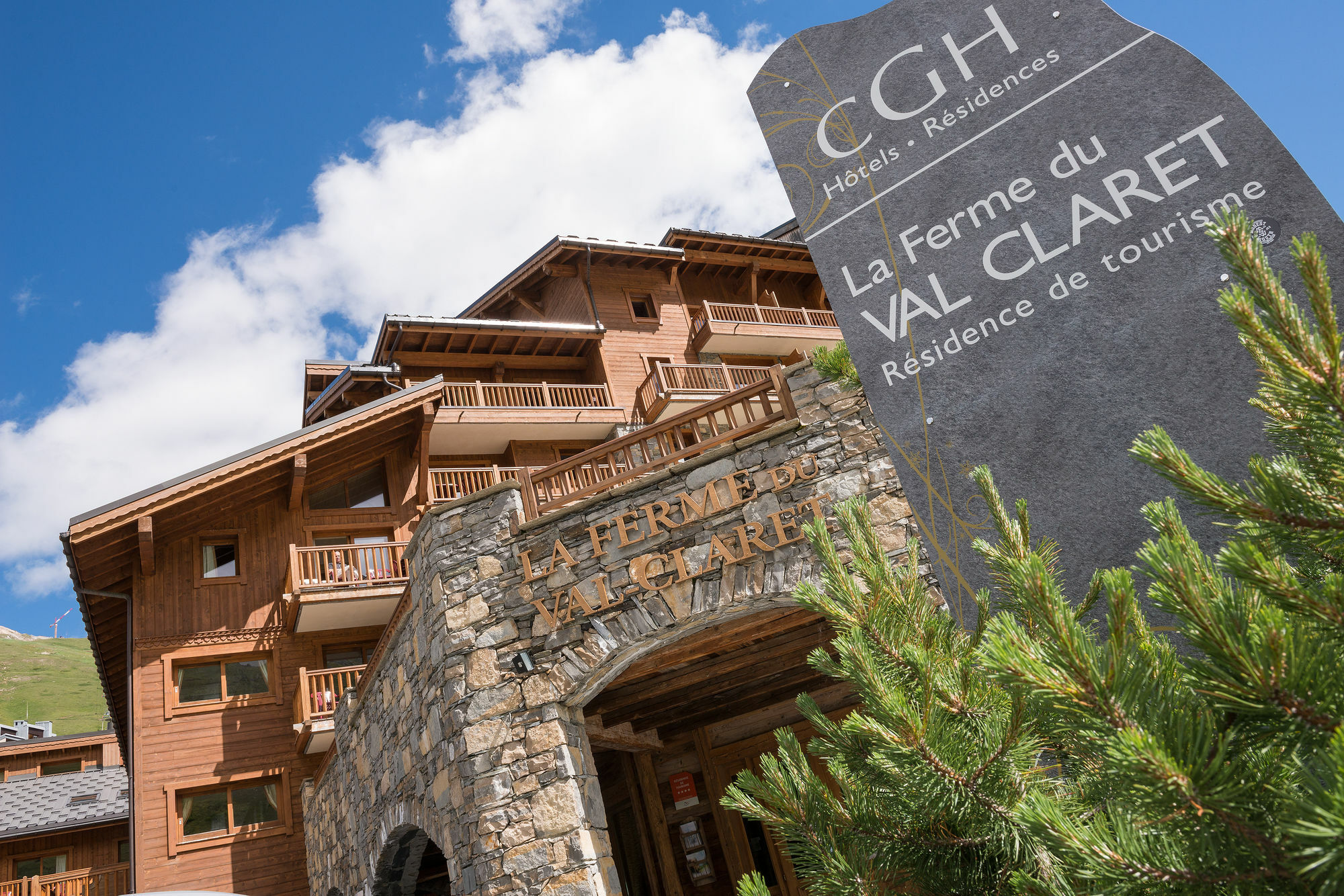 Cgh Residences & Spas La Ferme Du Val Claret Tignes Eksteriør billede